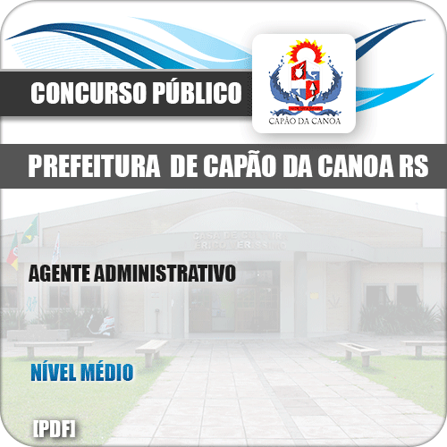 Apostila Pref Capão da Canoa RS 2019 Agente Administrativo
