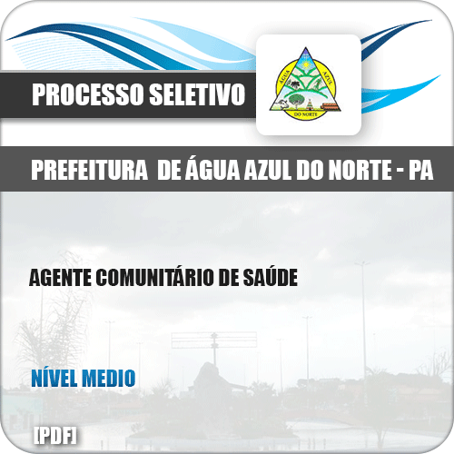 Apostila Pref Água Azul Norte PA 2019 Agente Comunitário Saúde