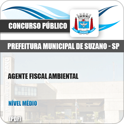 Apostila Concurso Pref Suzano SP 2019 Agente Fiscal Ambiental