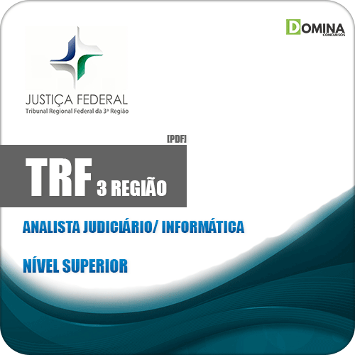 Apostila TRF 3 Região 2019 Analista Judiciário Informática