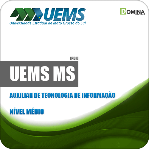 Apostila UEMS 2019 Auxiliar de Tecnologia de Informação