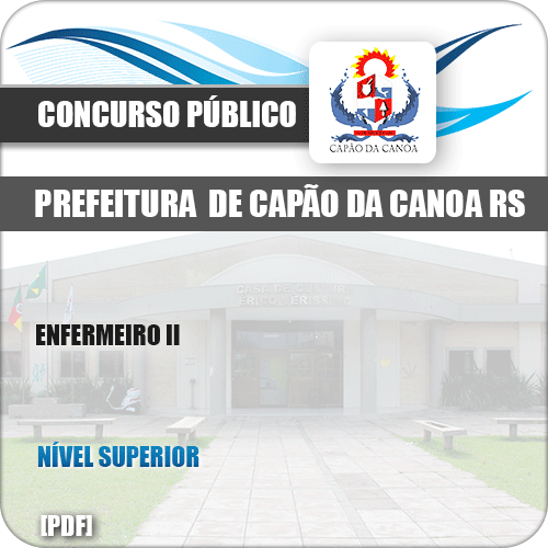 Apostila Concurso Pref Capão da Canoa RS 2019 Enfermeiro II