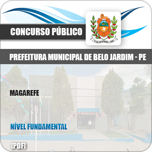 Apostila Concurso Público Pref Belo Jardim PE 2019 Magarefe
