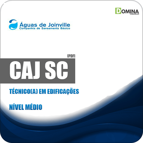 Apostila Concurso CAJ Joinville SC 2019 Técnico em Edificações