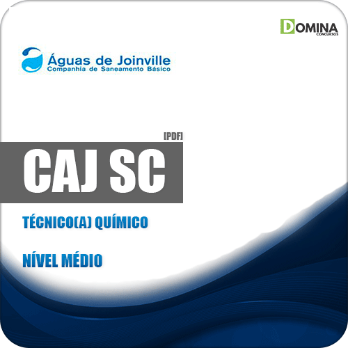 Apostila Concurso CAJ Joinville SC 2019 Técnico Químico