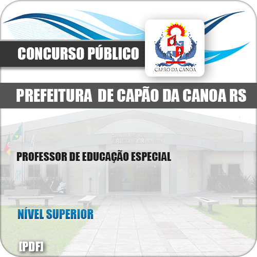 Apostila Pref Capão da Canoa RS 2019 Prof Educação Especial