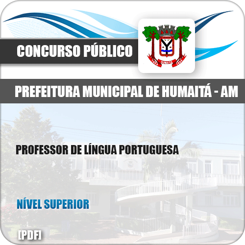 Apostila Pref Humaitá AM 2019 Professor de Língua Portuguesa