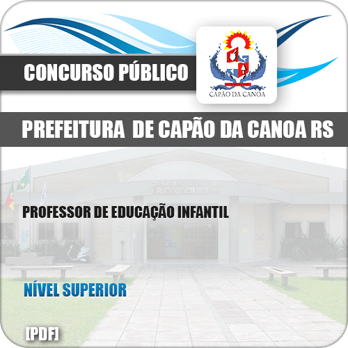 Apostila Pref Capão da Canoa RS 2019 Prof Educação Infantil
