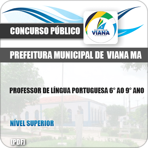 Apostila Pref de Viana MA 2019 Professor de Língua Portuguesa