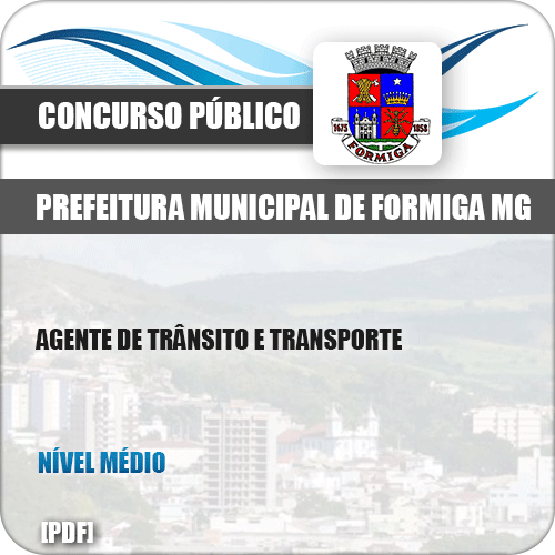 Apostila Pref Formiga MG 2019 Agente de Trânsito e Transporte