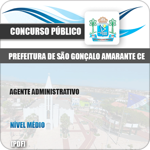 Apostila São Gonçalo Amarante CE 2019 Agente Administrativo