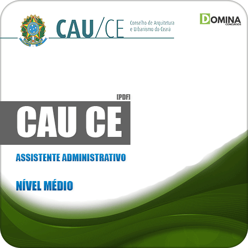 Apostila Seletivo CAU CE 2019 Assistente Administrativo