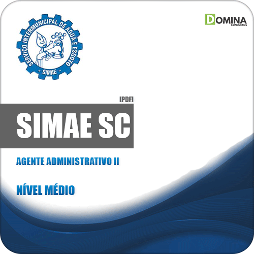 Apostila Concurso SIMAE SC 2019 Agente Administrativo II