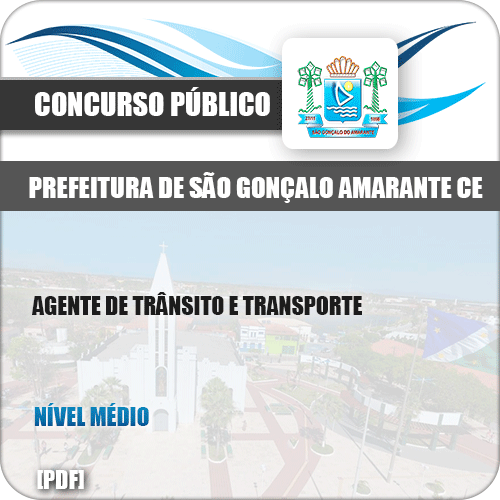 Apostila São Gonçalo Amarante CE 2019 Agente Trânsito Transporte