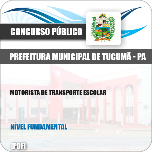 Apostila Pref Tucumã PA 2019 Motorista de Transporte Escolar