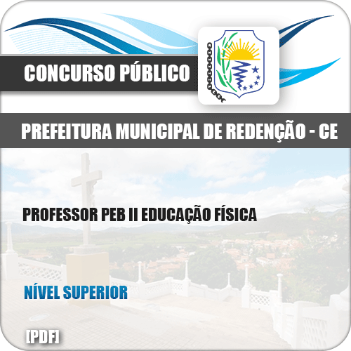 Apostila Pref de Redenção CE 2019 Professor PEB II Educação Física