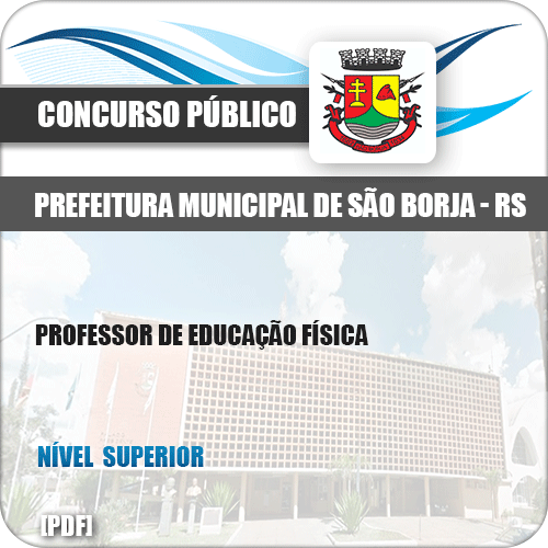 Apostila Pref São Borja RS 2019 Professor de Educação Física
