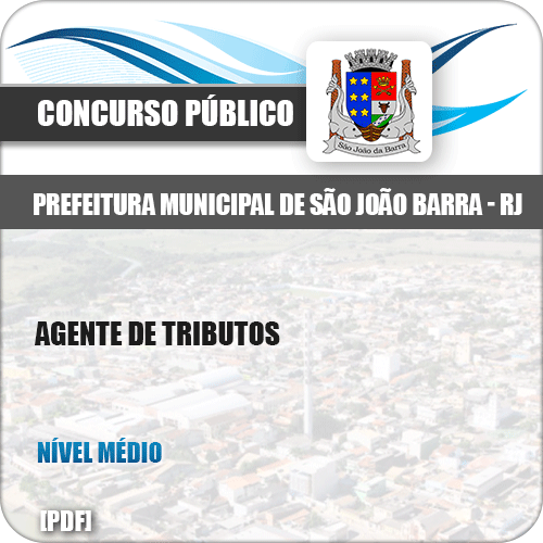 Apostila Concurso Pref São João Barra RJ 2020 Agente de Tributos