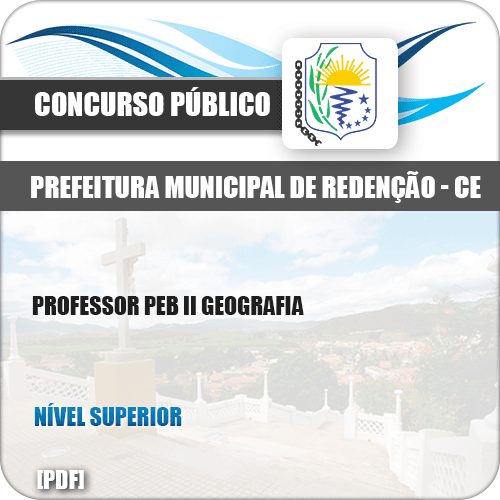 Apostila Pref de Redenção CE 2019 Professor PEB II Geografia