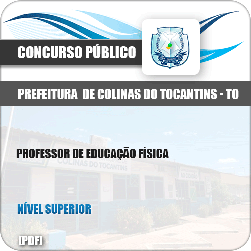 Apostila Pref Colinas Tocantins TO 2019 Professor Educação Física