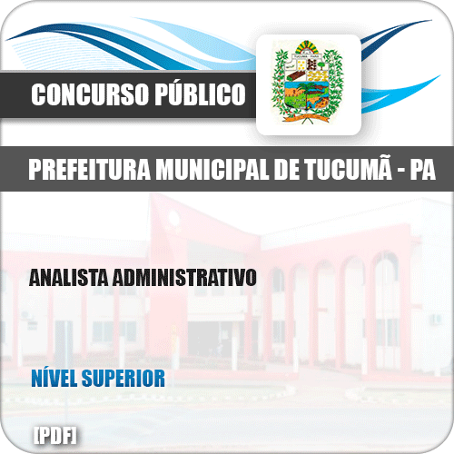 Apostila Concurso Pref Tucumã PA 2019 Analista Administrativo