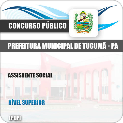 Apostila Concurso Pref Tucumã PA 2019 Assistente Social