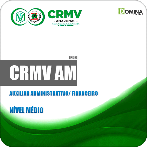 Apostila Concurso CRMV AM 2020 Auxiliar Administrativo Financeiro