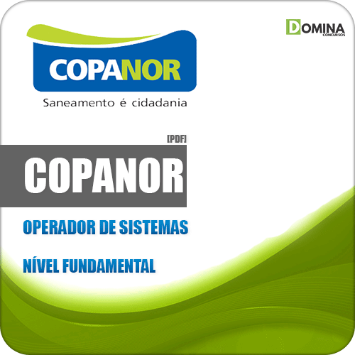 Apostila Concurso COPANOR MG 2020 Operador de Sistemas