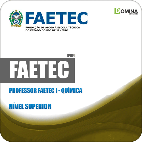 Apostila Concurso FAETEC RJ 2019 Prof FAETEC I Química