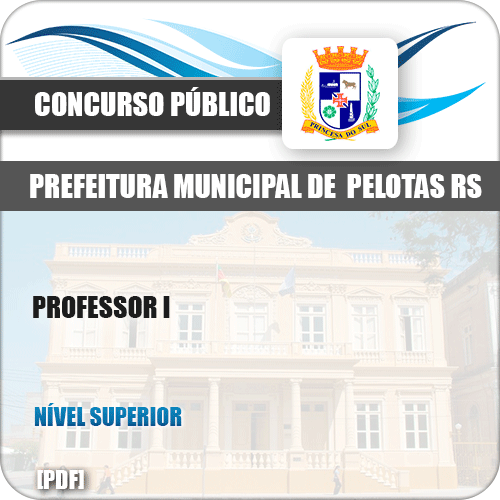 Apostila Concurso Público Pref Pelotas RS 2019 Professor I