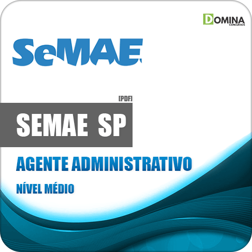 Apostila SEMAE Rio Preto SP 2020 Agente Administrativo