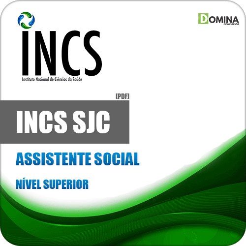 Apostila Processo Seletivo INCS SJC SP 2019 Assistente Social