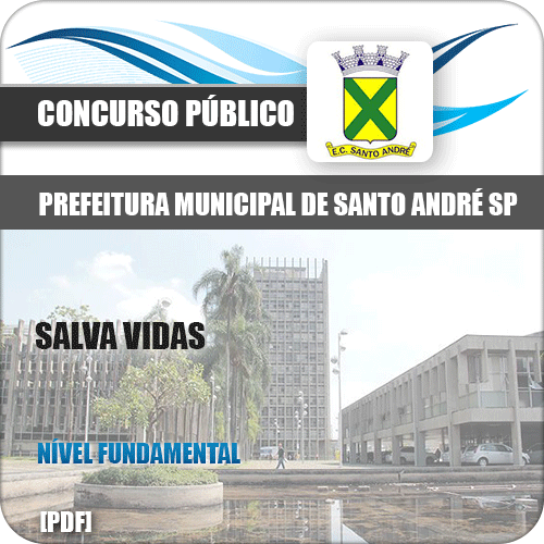 Apostila Concurso Pref de Santo André SP 2020 Salva Vidas