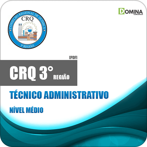 Apostila Concurso CRQ 3 Região 2020 Técnico Administrativo