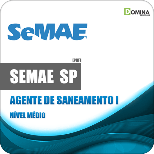 Apostila SEMAE Rio Preto SP 2020 Agente de Saneamento I