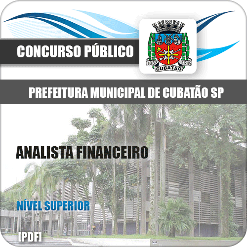 Apostila Concurso Pref Cubatão SP 2019 Analista Financeiro