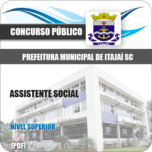 Apostila Concurso Pref Itajaí SC 2020 Assistente Social