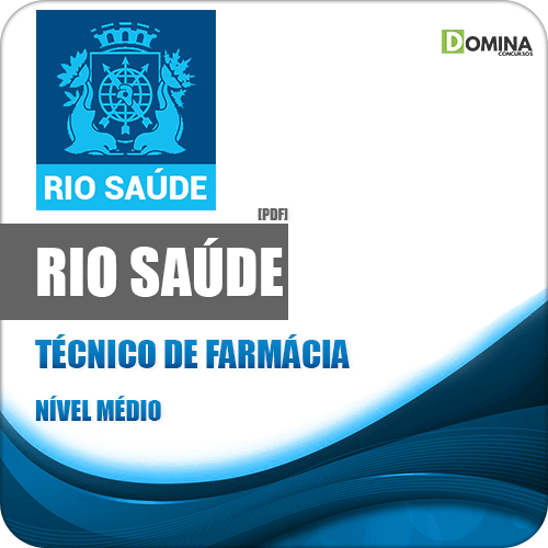 Apostila Concurso Público RioSaúde RJ 2020 Técnico de Farmácia