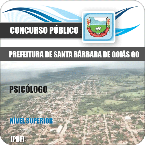 Apostila Pref Santa Bárbara Goiás GO 2020 Psicólogo