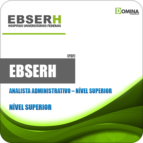 Apostila EBSERH 2020 Analista Administrativo Nível Superior