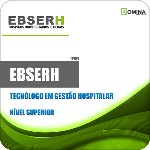 Apostila Concurso EBSERH 2020 Tecnólogo em Gestão Hospitalar