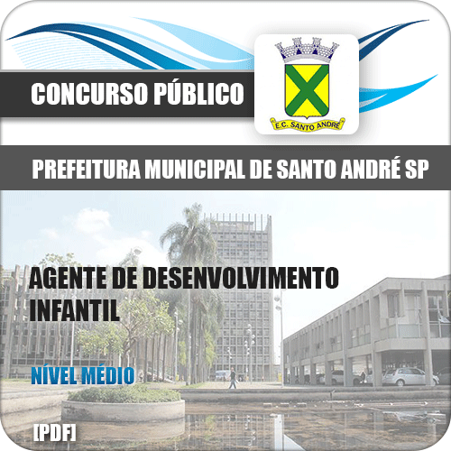 Apostila Pref de Santo André SP 2020 Agt Desenvolvimento Infantil