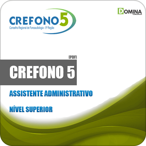 Apostila CREFONO 5 GO DF 2019 Assistente Administrativo
