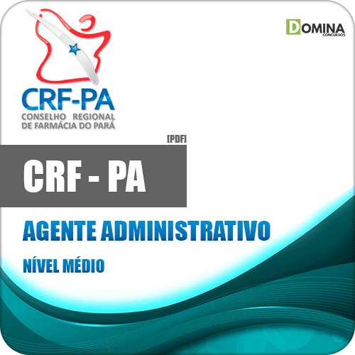 Capa CRF PA 2020 Agente Administrativo
