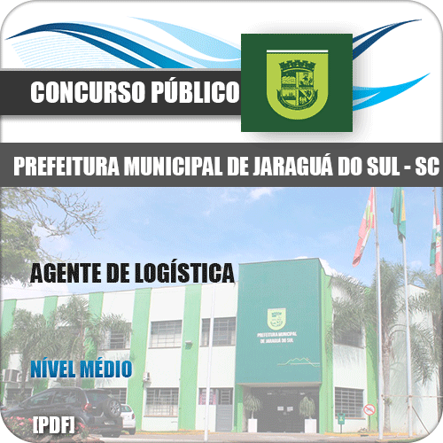 Capa Jaraguá do Sul SC 2020 Agente de Logística