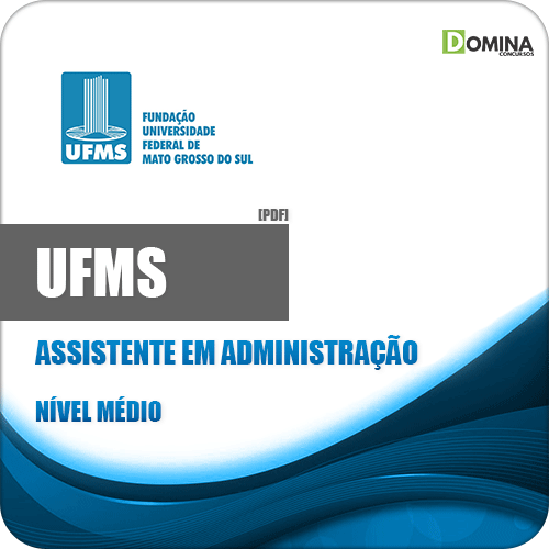 Capa UFMS 2020 Assistente em Administração