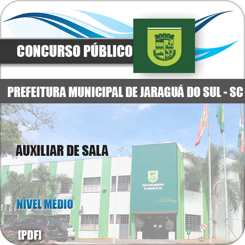 Apostila Pref Jaraguá do Sul SC 2020 Auxiliar de Sala