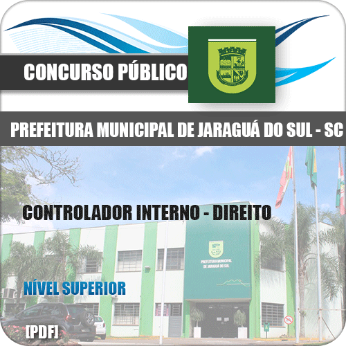 Apostila Jaraguá do Sul SC 2020 Controlador Interno Direito