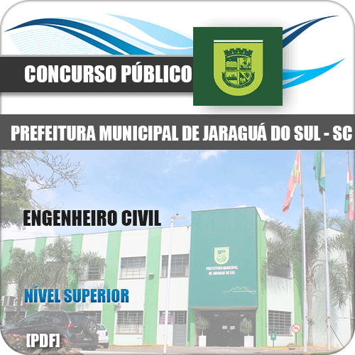 Capa Jaraguá do Sul SC 2020 Engenheiro Civil