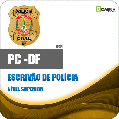 Capa PC DF 2020 Escrivão de Polícia